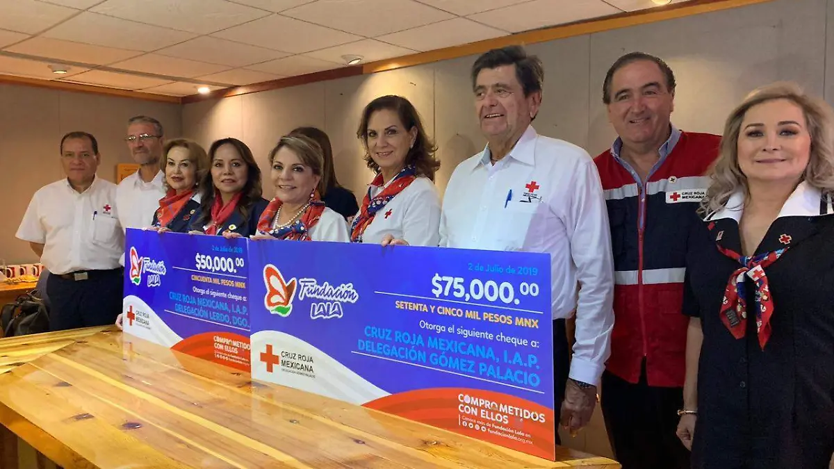 14 Fundación Lala entrega donativos a Diversas Delegaciones de Cruz Roja Mexicana